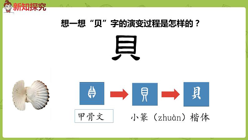 统编版语文二年级（下）第3单元《“贝”的故事》课时2第6页