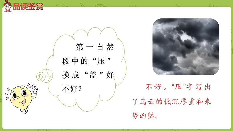 统编版语文二年级（下）第5单元16《雷雨》课件+素材07