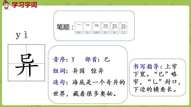 统编语文三（下）第3单元《古诗三首》课时3第6页