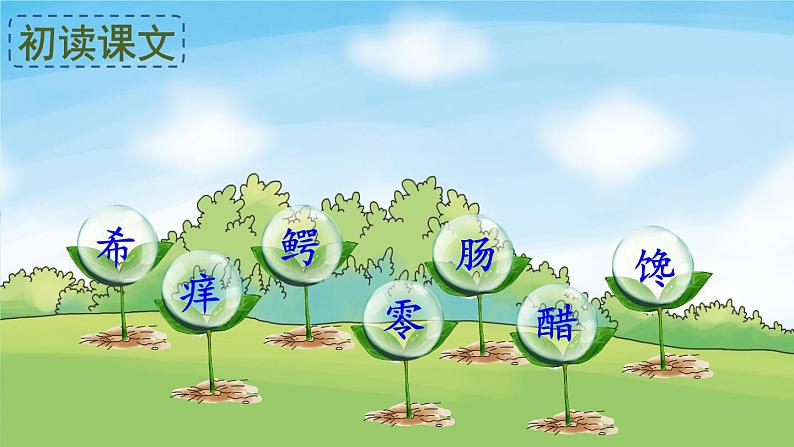 人教版三年级语文下册 第五单元 17《 我变成了一棵树》课件08