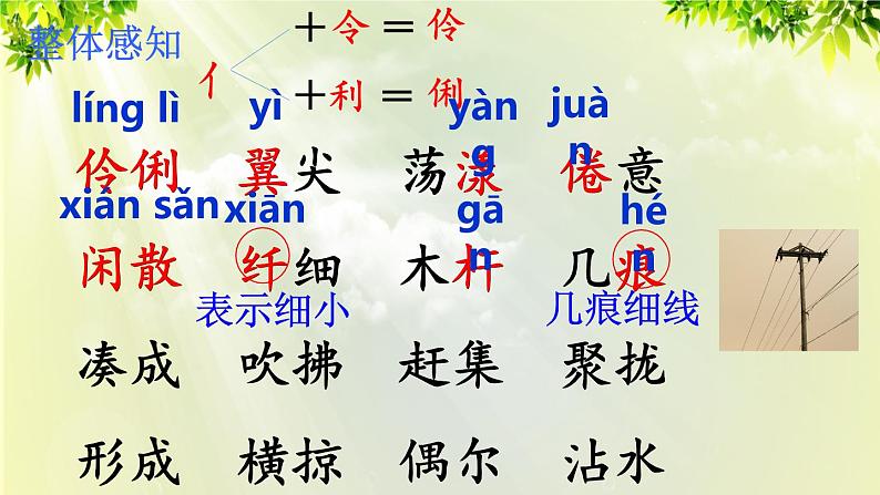 人教版三年级语文下册 第一单元 2 《燕子》课件06