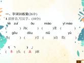 人教部編版語(yǔ)文五年級(jí)下冊(cè)  第6單元測(cè)試卷    同步練習(xí)課件