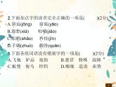 人教部编版语文五年级下册  期末综合测试卷    同步练习课件