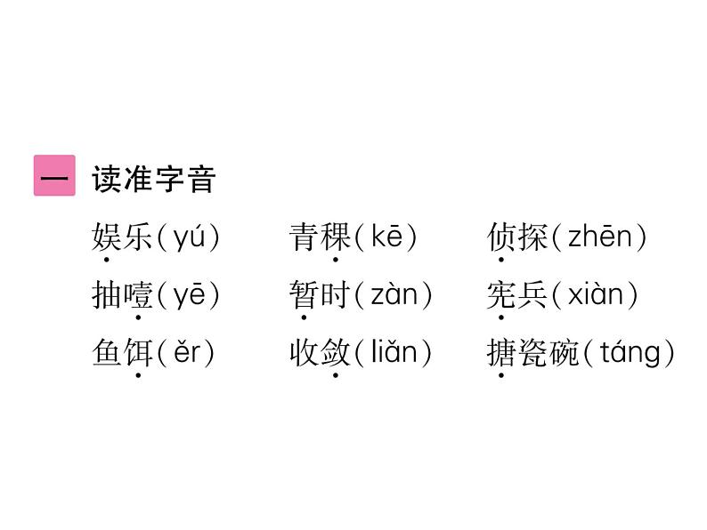 统编版语文六年级下册第四单元训练提升 课件（共10份打包）02