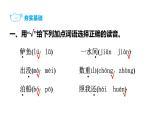 六年級(jí)下冊(cè)語(yǔ)文練習(xí)課件-古詩(shī)詞誦讀 江上漁者  泊船瓜洲 部編版