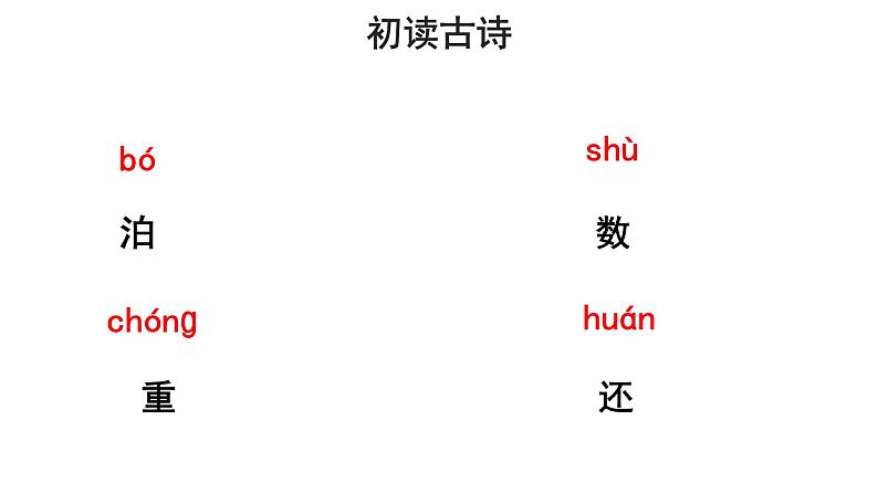 六年级下册语文课件-古诗词诵读6 泊船瓜洲 人教部编版08