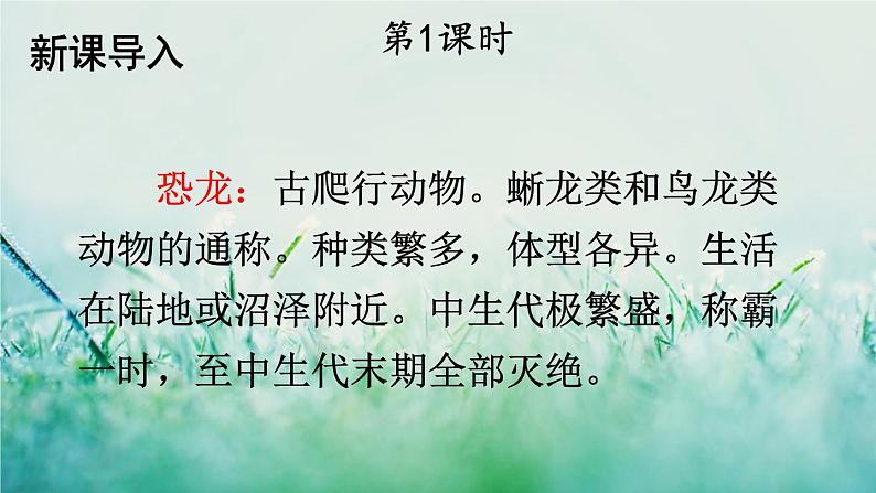 部编版四年级语文下册 第二单元 6 飞向蓝天的恐龙第2页