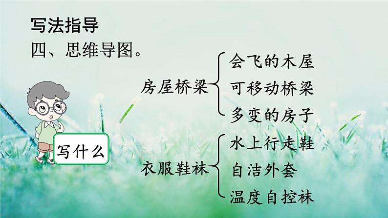 部编版四年级语文下册  第二单元 习作：我的奇思妙想 课件PPT08