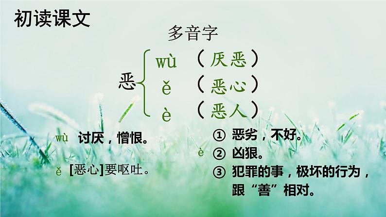 部编版四年级语文下册 第四单元 14 母鸡第7页