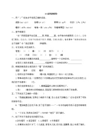 小学语文人教部编版六年级下册13* 金色的鱼钩课堂检测