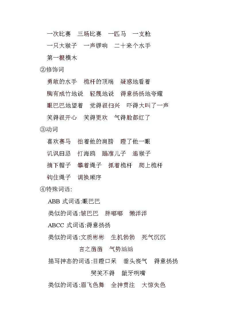 第六单元知识小结第3页