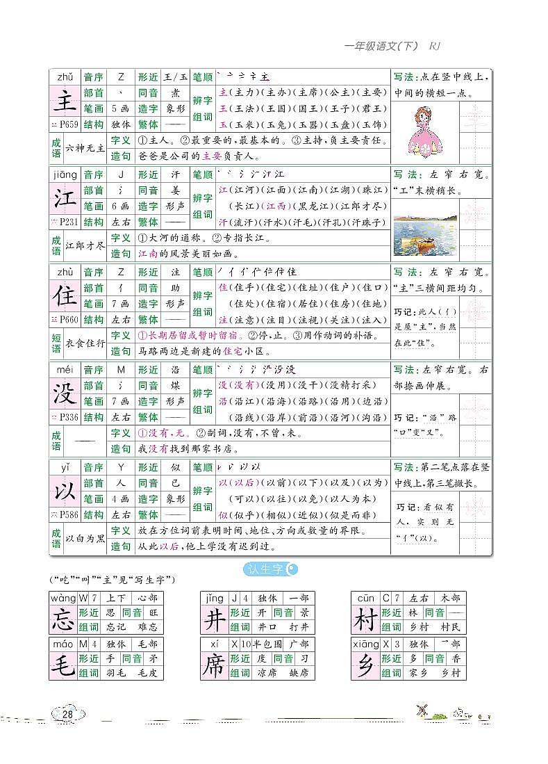 部编版语文一下：1 吃水不忘挖井人 教材解读（含随堂练习）02
