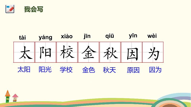 人教部编版语文一年级下册：课文 1 4 四个太阳 课件05