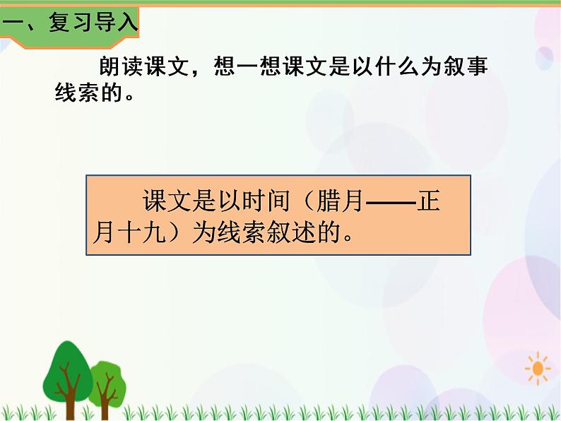 2021部编版语文六年级下册 第1单元1.北京的春节 第二课时  课件第2页