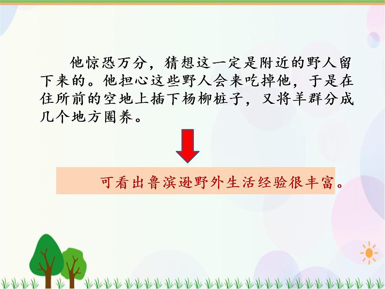 2021部编版语文六年级下册 第2单元 5.鲁滨逊漂流记（节选）  课件08