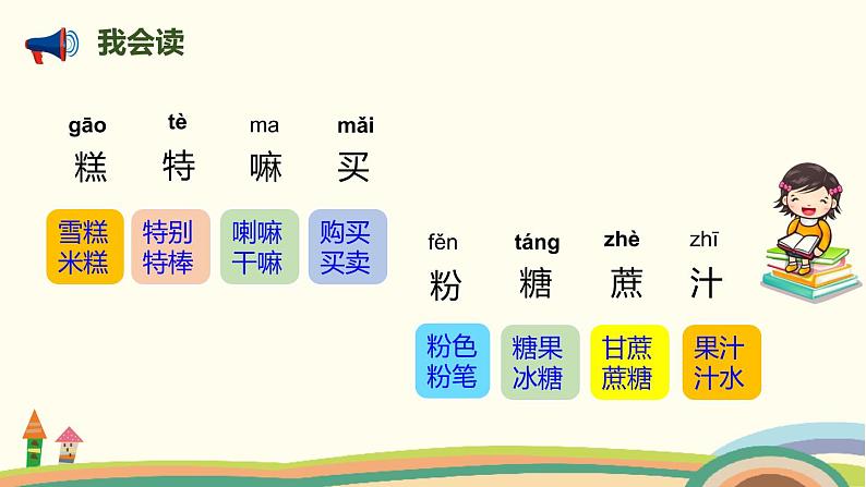 人教部编版语文二年级下册：6 《千人糕》PPT课件04