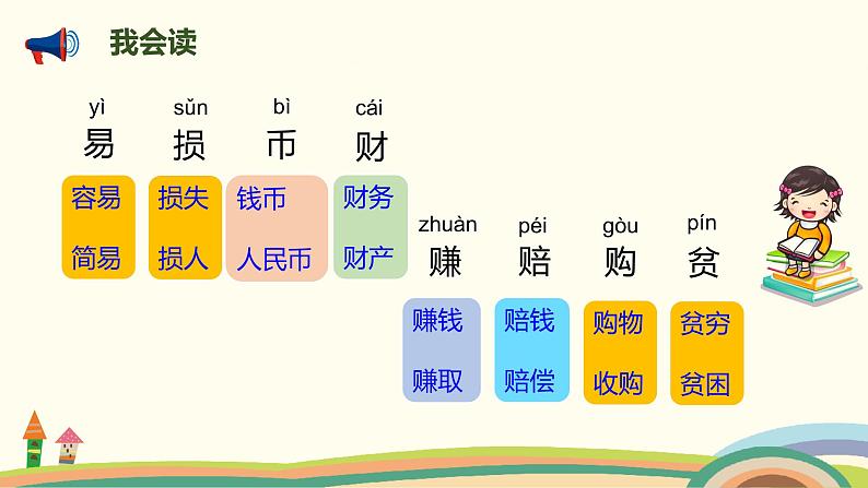 人教部编版语文二年级下册：  3《 “贝”的故事》PPT课件第6页