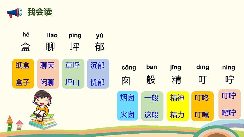 人教部编版语文二年级下册： 8 《彩色的梦》PPT课件04