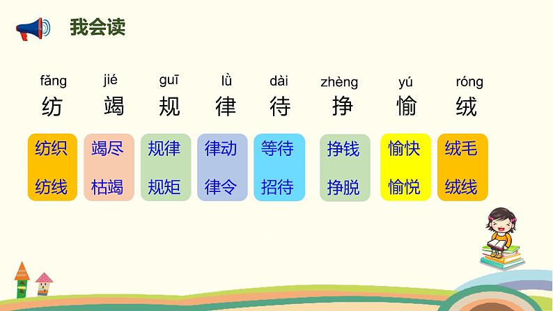 人教部编版语文二年级下册： 22 《小毛虫》PPT课件05