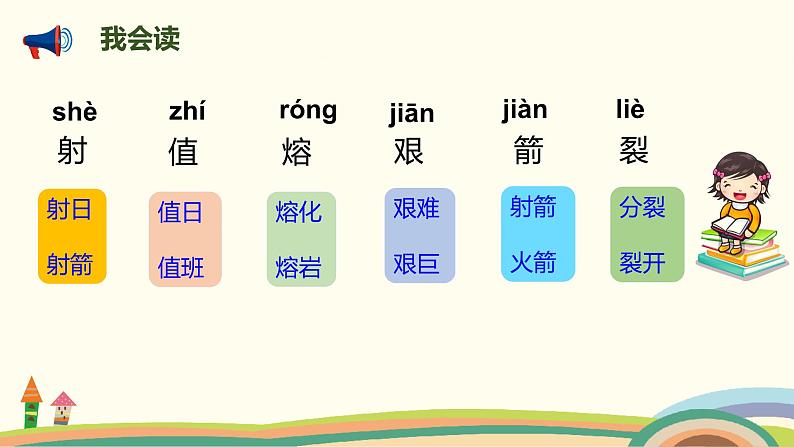 人教部编版语文二年级下册： 25 《羿射九日》PPT课件03