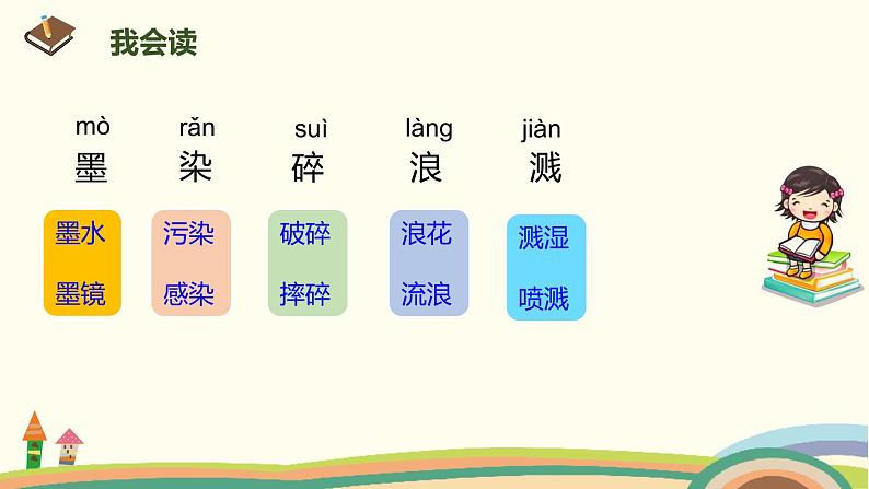 人教部编版语文三年级下册：第六单元 18 《童年的水墨画》PPT课件03