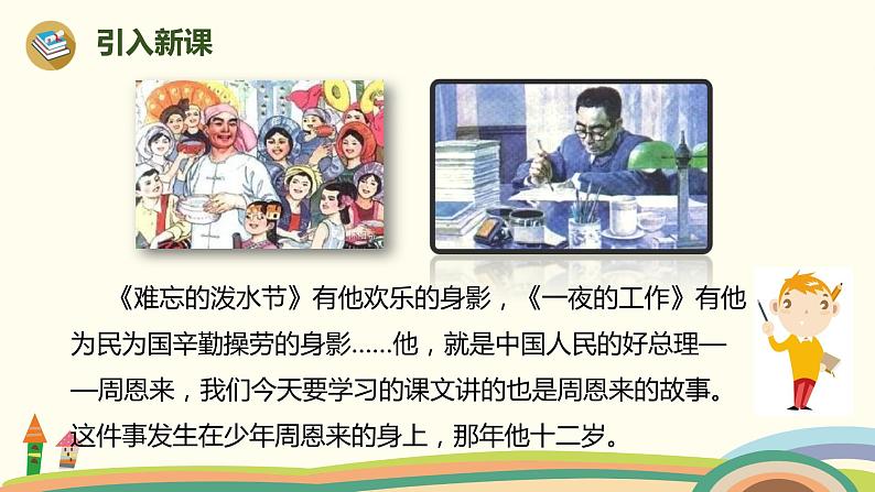 人教部编版四年级语文上册 22《为中华之崛起而读书》第1课时 PPT课件02