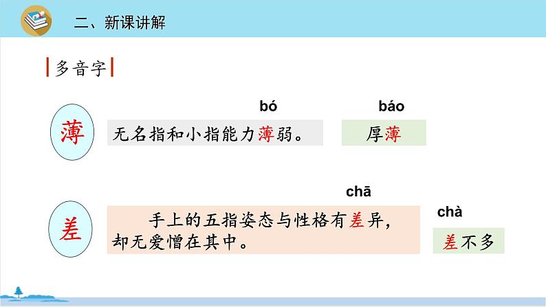 五年级语文部编版下册22《手指》PPT课件06