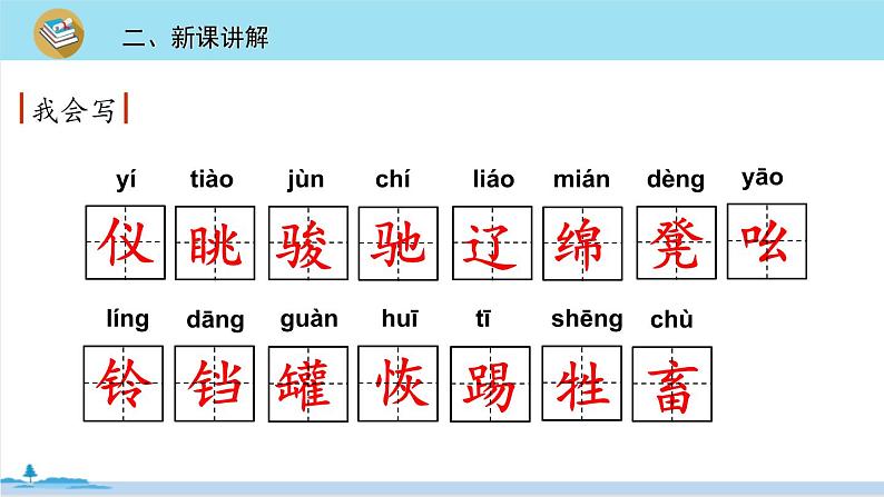 五年级语文部编版下册19《牧场之国》PPT课件07