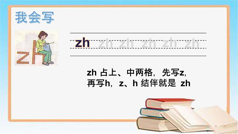 一年级上册语文课件   拼音 zh ch sh r  23张PPT 部编版 - 副本05