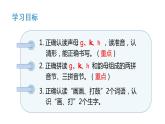 一年级上册语文课件  汉语拼音  g k h (共29张PPT)  部编版 - 副本
