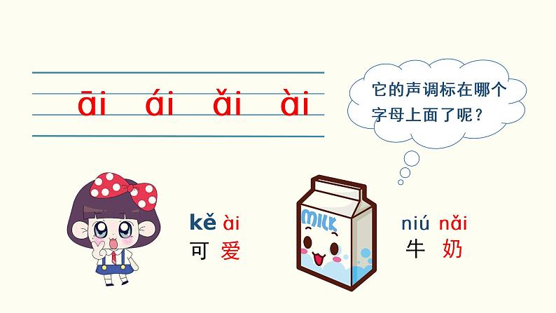 一年级上册语文课件  汉语拼音  ai  ei  ui (共25张PPT)  部编版 - 副本08