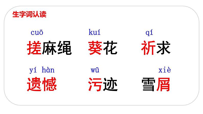 2021年四年级下册部编版语文教学课件 第六单元 21 芦花鞋第6页