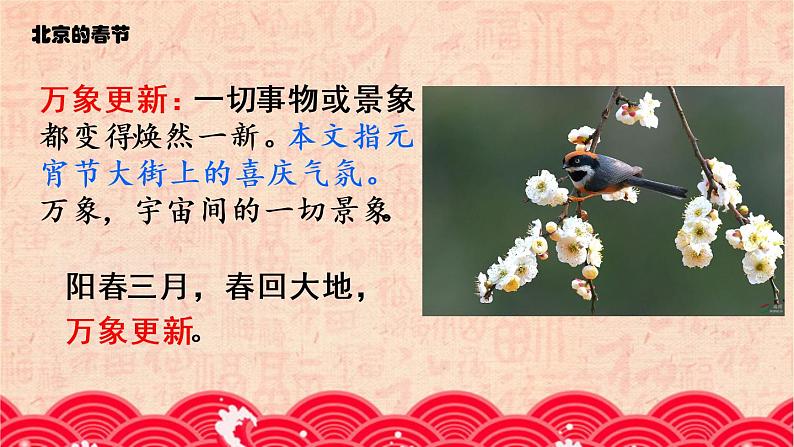 《北京的春节》教研组教学课件08