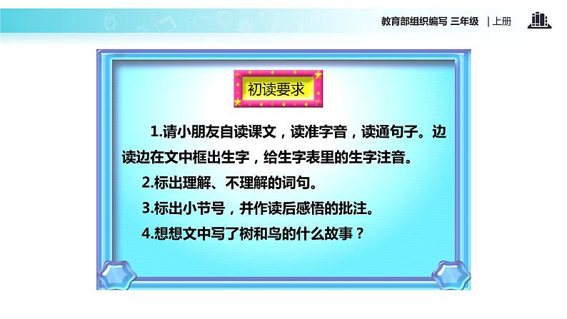 教学课件人教部编版三年级语文上册《去年的树》（语文部编三上） (1)03