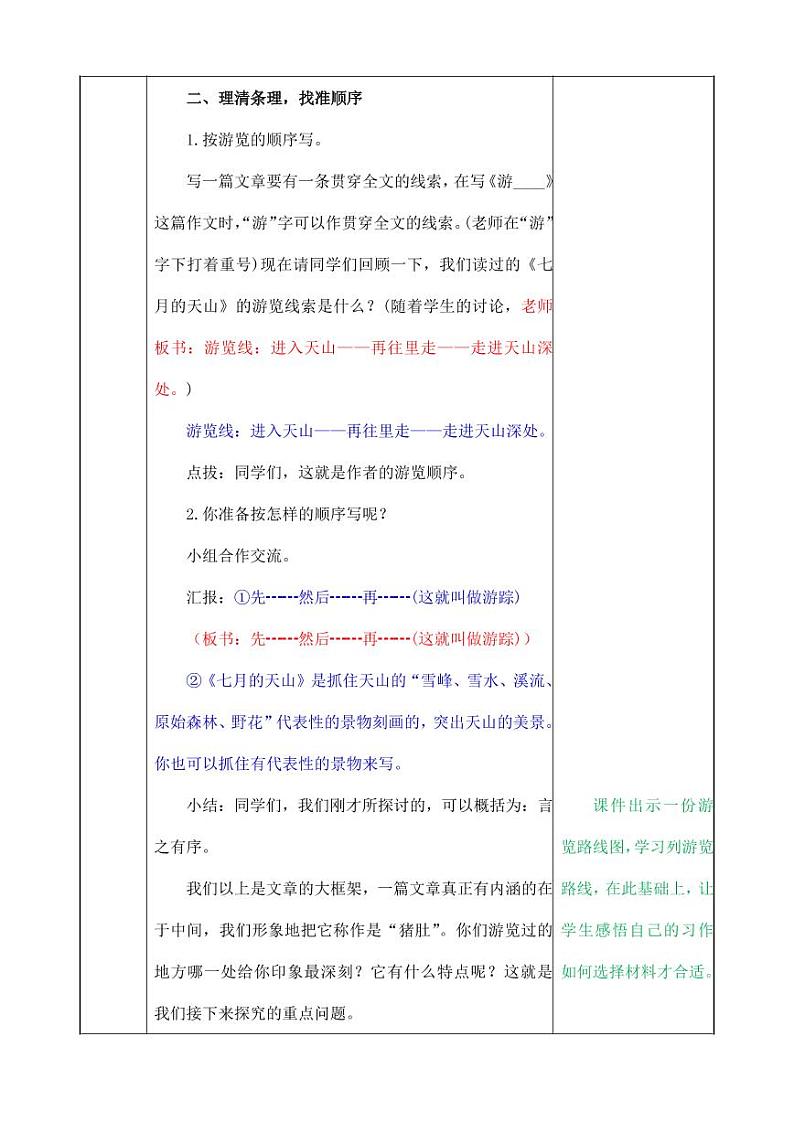 部编版人教版四年级语文下册习作《游_______》精品教案教学设计小学优秀公开课202