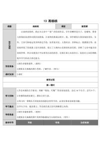 小学语文人教部编版二年级下册13 画杨桃教案