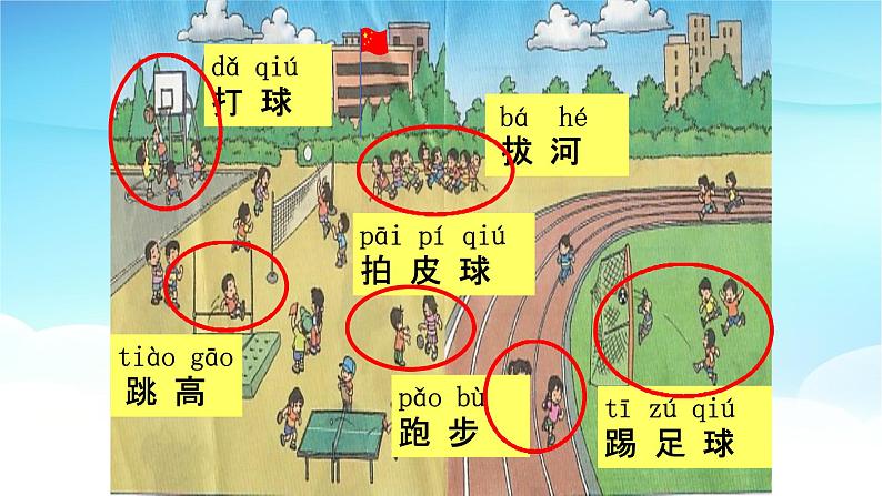 人教部编版一年级语文下册识字7《操场上》精品教学课件PPT小学优秀公开课505