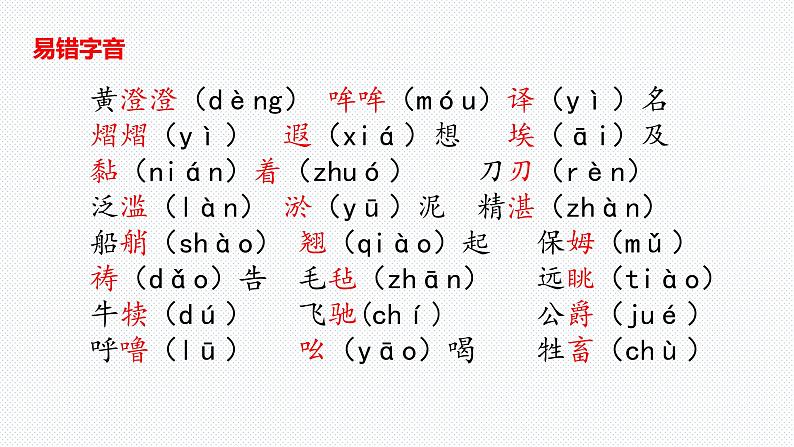 【复习总课件】部编版五年级语文下册《第七单元知识点梳理》PPT课件(共44张PPT)03