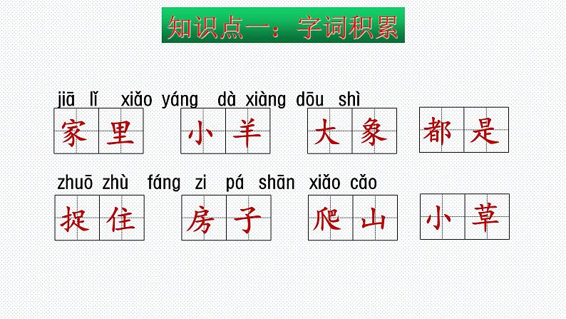 【复习总课件】部编版一年级语文下册第八单元知识点梳理（课件）(共27张PPT)04