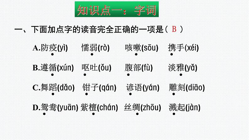 【复习总课件】部编版三年级语文下册《期末总复习知识点梳理》PPT课件(共64张PPT)03