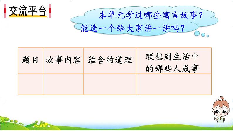 人教部编版小学语文三年级下册 语文园地二 课件+教案+素材02