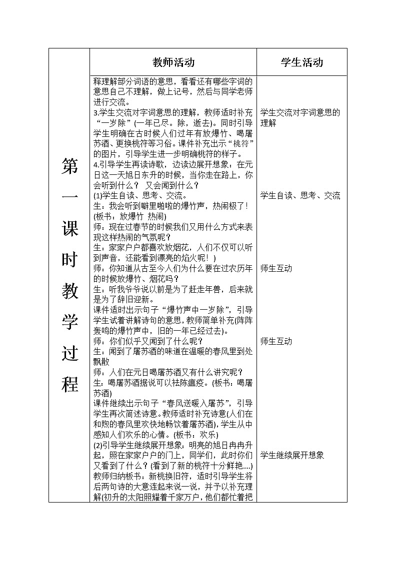 人教部编版小学语文三年级下册3.9 《古诗三首》课件+教案+素材03