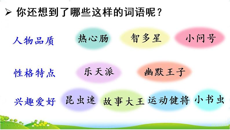 人教部编版小学语文三年级下册习作：身边那些有特点的人课件+教案+素材05