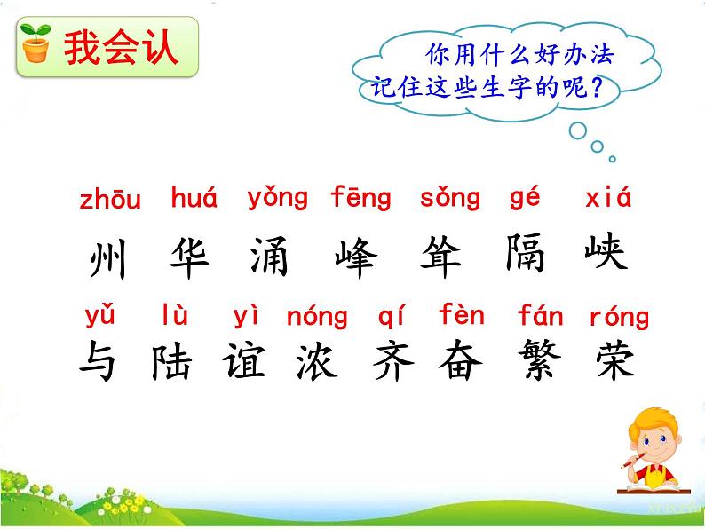 人教部编版语文二年级下册2.识字1《 神州谣》课件+教案+素材05