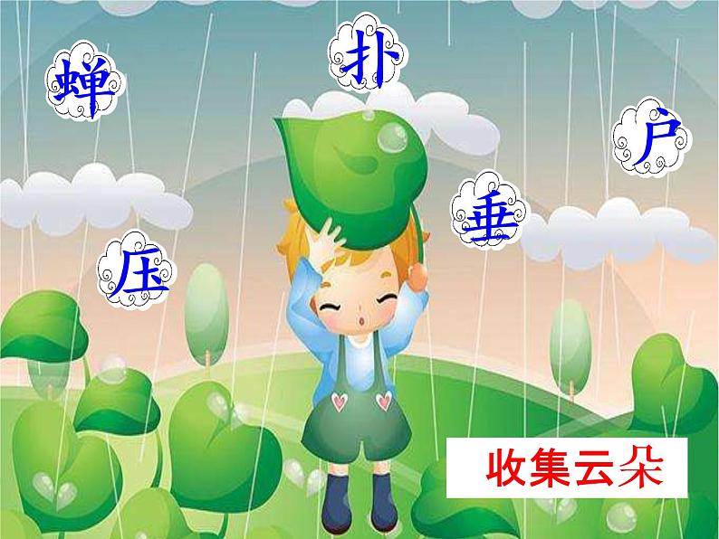 人教部编版语文二年级下册6.16 《雷雨》课件+教案+素材07