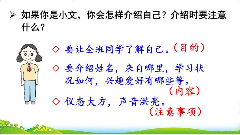 口语交际：自我介绍第3页