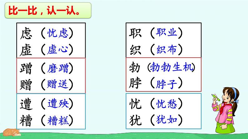 人教部编版语文四年级下册4.13 《猫》课件+教案+素材08