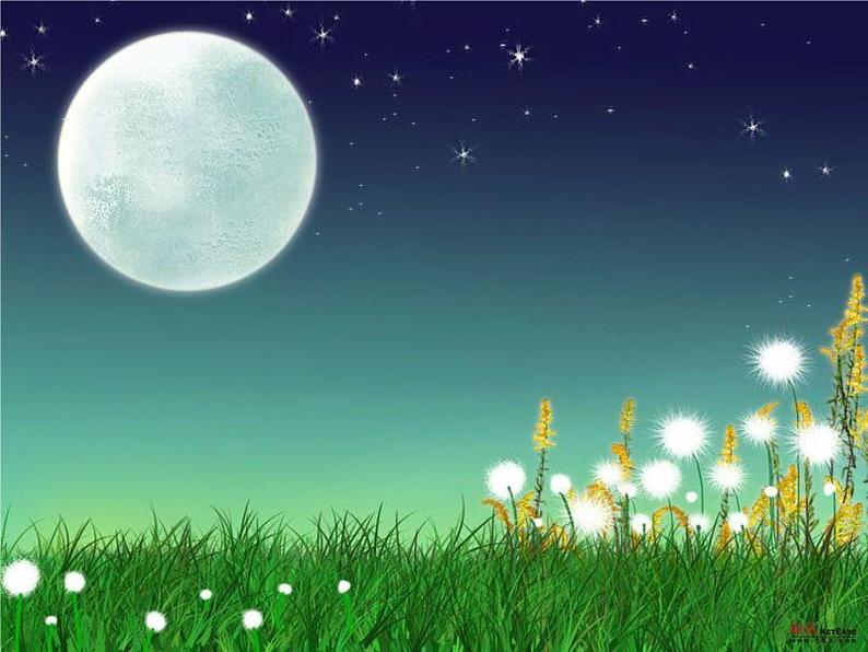 人教部编版语文一年级下册课文4.9 《夜色》课件+教案+素材04