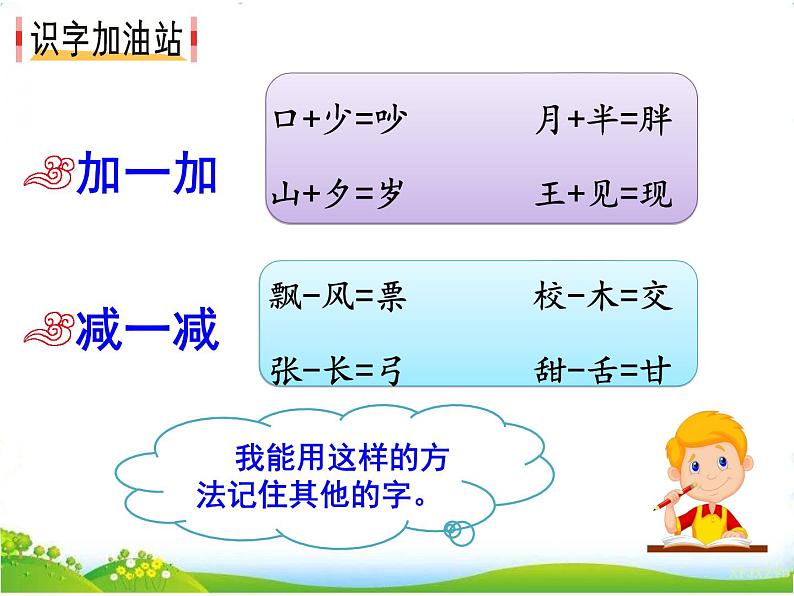 人教部编版语文一年级下册7.语文园地七 课件+教案03