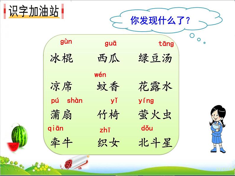 人教部编版语文一年级下册6.语文园地六课件+教案02
